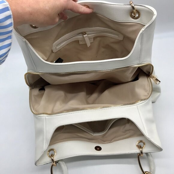 I.N.C. International Concepts Vanilla Trippii Chain Tote Bag - Picture 10 of 11